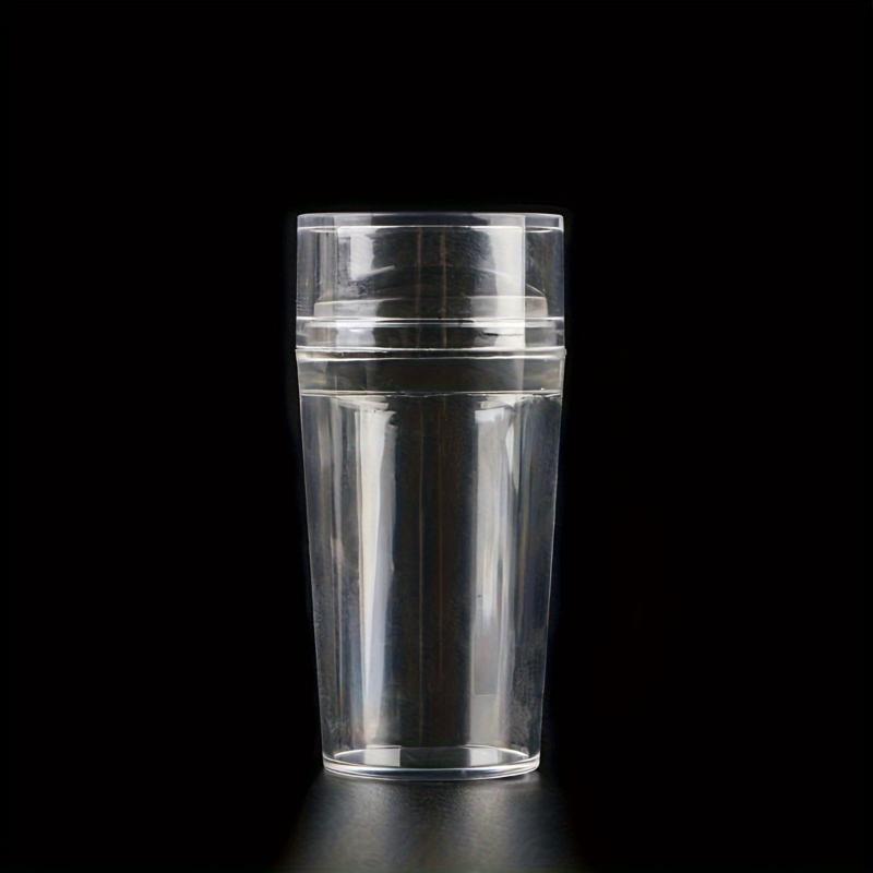 Schnelles und einfaches French Tip Nail Art mit klarem Silikonstempel und Schaber