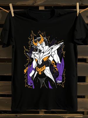 Saint Seiy Knights of the Zodiac Kurogane Ikki Anime T-Shirt