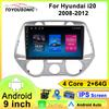 Toyousonic Car Video Player for Hyundai i20 2008-2012 GPS Navigation Built-in Dsp Carplay Autoradio Android Head Unit