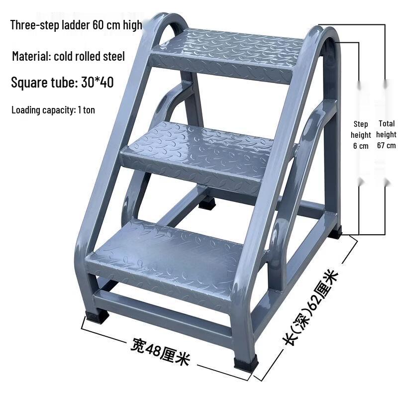 Industrial Mobile Step Ladder