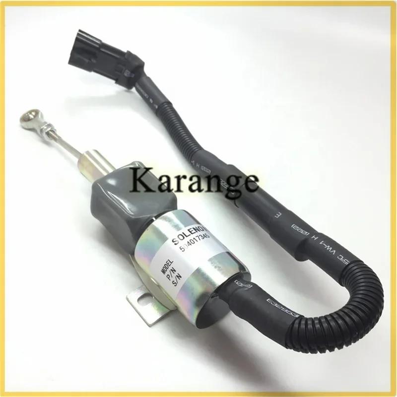 High Quality 504017345 ES1751E-24V 113483 F4BE0684M 1223.3594.30  ES1751E-24 for New Holland C94+ Kobelco E215 Stop Solenoid