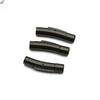 5Pcs/Lot Stainless Steel Snap Push Buckle Leather Cord Bracelet Spring Buckle Titanium Steel Jewelry Findings Wholesale