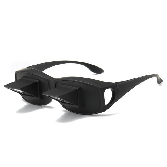 Lazy Glasses for Lie Down Reading Watching TV Glasses in Bed Prism Glasses Horizontal Spectacles Reduce Pressure