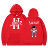 Unisex Hooded Sweatshirt Streetwear Casual Pullover Teens Men Women Loose Fit Cartoon Print