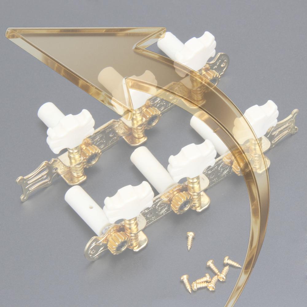 

2pcs 3R3L Classical Guitar String Tuning Pegs Machine Heads Classical Guitar Knobs Guitar Tuners Guitar Parts Accessories China Mainland