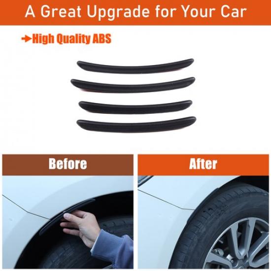 Bande d'Écopes d'Aile de Roue d'Auto Garniture d'Arc d'Élargisseur d'Aile Pour Nissan Pathfinder 13-18