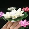 6PCS LED Lotus Night Lamp Floating Water Sensor Flower Lamp Garden Fish Tank Decor Festive Party Accessories Wishing Lotus Light
