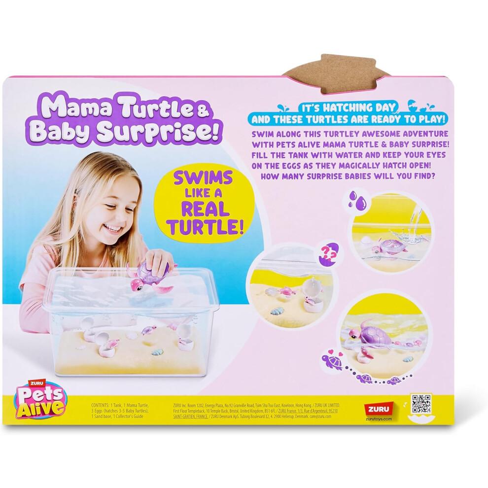 Pets Alive Mama & Baby Surprise Series 1 MAMA TURTLE Surprise Playset