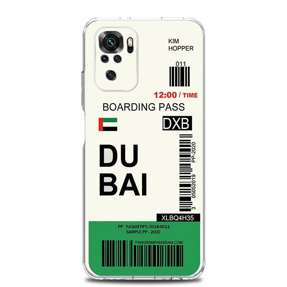 Phone Case For Xiaomi Redmi Note 15 14 13 12 4G 10 11 Pro Plus 5G 14C 13C 12C 10C World City Travel Ticket New York Label