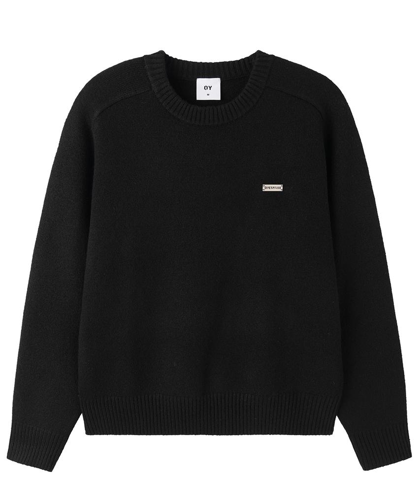 OPENYARD(OY) Mellow Knit - Black