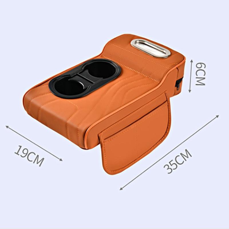 Car Center Armrest Box Elevator Pad Multi-Function Four-In-One Vehicle Tissue Box Cup Holder auto accessories