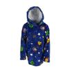 Avengers Fleece Hooded Blanket - Sweat Blanket 7-14 Years - Color:Blue Size:One Size - Blue