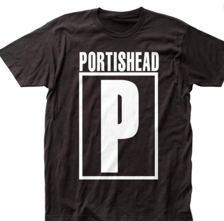 Portishead Logo Mens T Shirt Black Unisex T-Shirt XXL