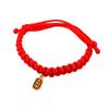 Chinese Style Red Rope Braided Cat Collar Adjustable Fortune Bell Cat Collar  For Cats Puppy