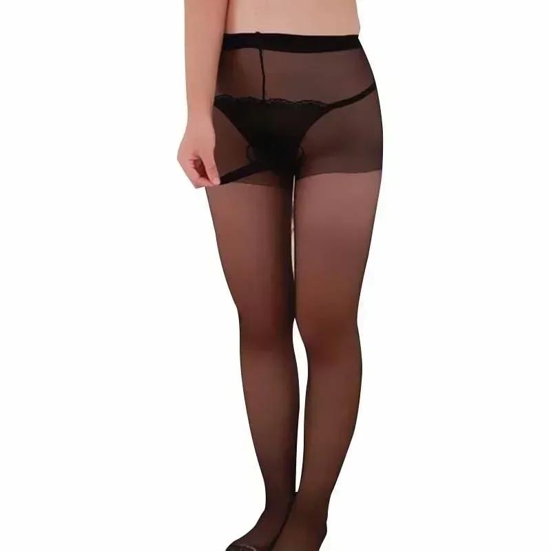 Hot Selling Men's Silk Stockings with A Set of Stockings Pantyhose 2024