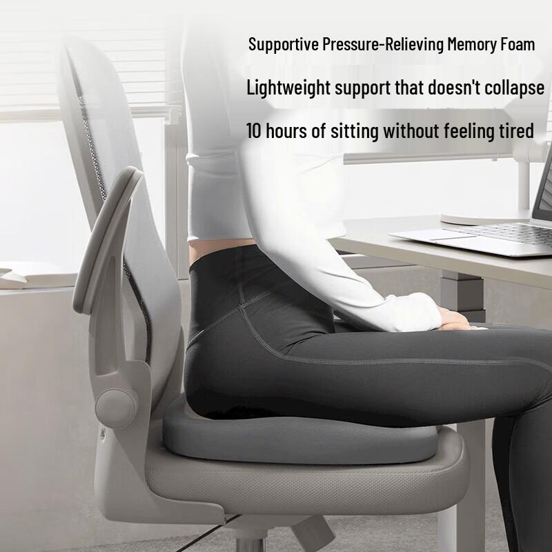 LICHEERS Ergonomic Seat Cushion for Office & Students