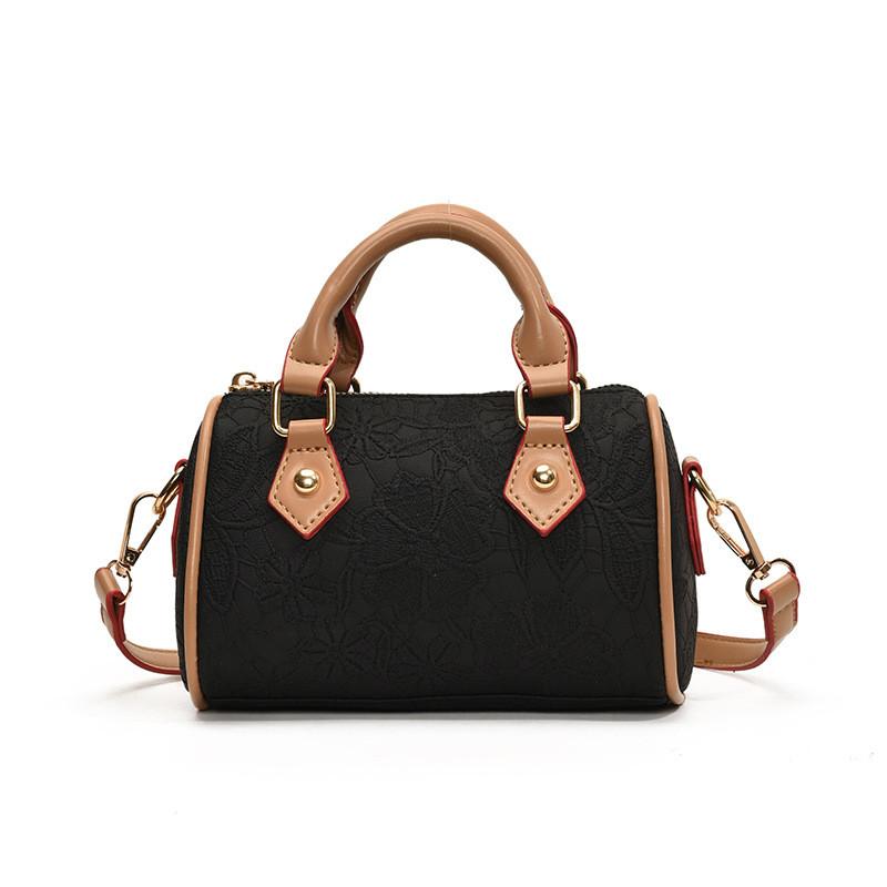 Mini Korean Stylish Girls Bucket Bag With Floral Design For Trendy Fashion Kids