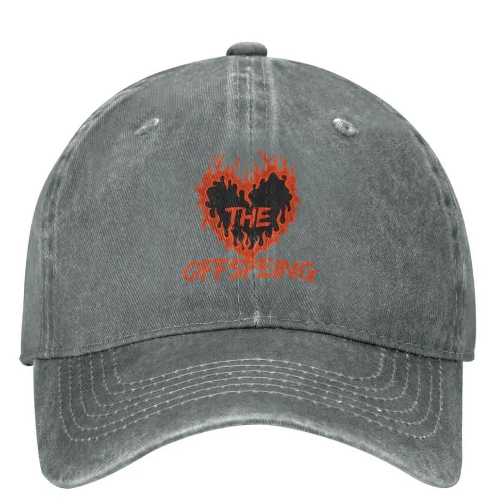 The Offspring Print Baseball Cap Men Women Sun-Proof Hip Hop Dad Hats Summer Trendy Outdoor Sports Baseball Caps