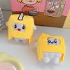Creative Cartoon Paper Box Little Man Plush Doll Keychain Cute Doll Small Pendant