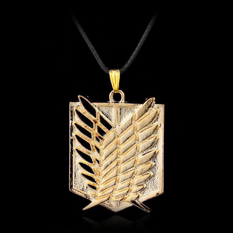 

Attack on Titan Survey Corps Wings of Freedom Necklace - 2024 Edition