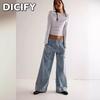 Pantaloni e capris con stampa tinta unita casual alla moda da donna
