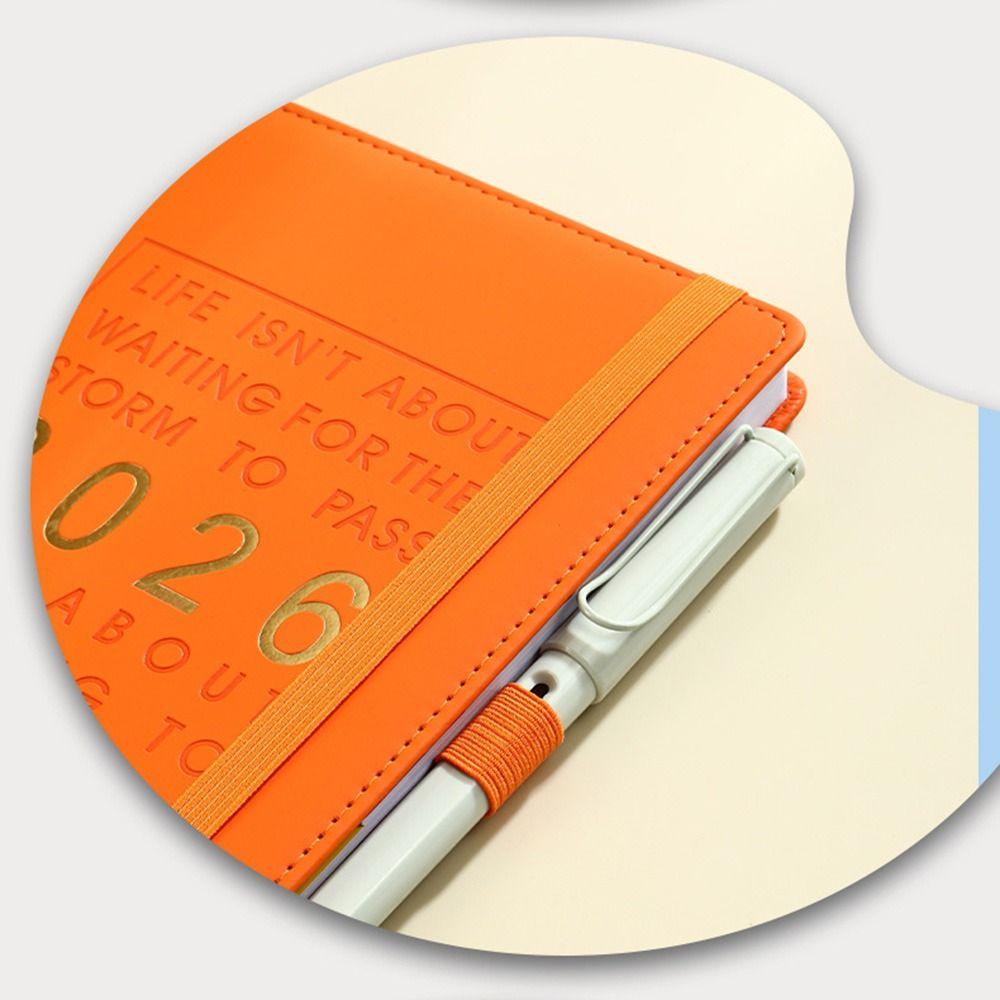 12 Monate A5 Agenda Planungsnotizbuch Abriebfest To-Do-Liste Notizbuch Bürobedarf