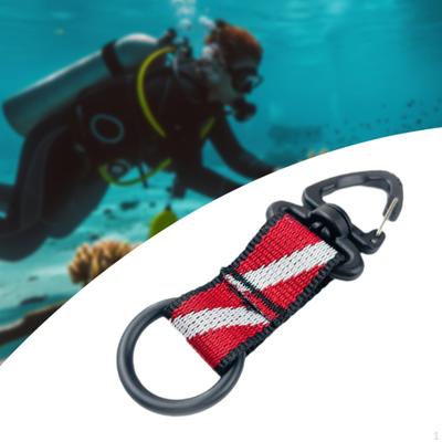 Supporto per boccaglio in silicone per immersioni subacquee, con clip per regolatore