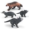 Eurasian Badgers Pvc Wildlife Figure For Kids Learning And Nature Decor