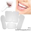 5Pcs Dental Pography Mirror Double-Sided Mirrors Glass Material Intra Oral Po Reflector With Protective Cover