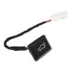 Car Tailgate Switch Electric Trunk Release Switch Rear Mount DC 12V Compatible with Most Vehicles ABS Construction
