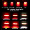 Bicycle Tail Lamp Waterproof Bicycle Light LED Bike Rear Lights High Bright Night Cycling Safety Warning Lamp Road MTB Lantern