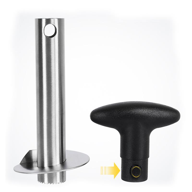 1Pc Stainless Steel Easy To Use Pineapple Peeler Accessories Pineapple Slicers Fruit Knife Cutter Corer Slicer Kitchen Tools RQX