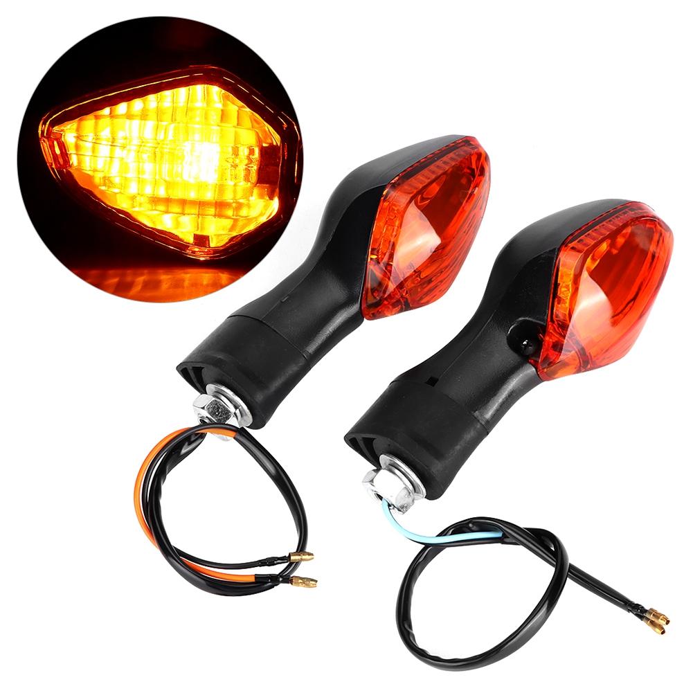 1 Pair Turn Signal Indicator Lamp Fit for   CRF250L Motorcycle Modified Black Yellow