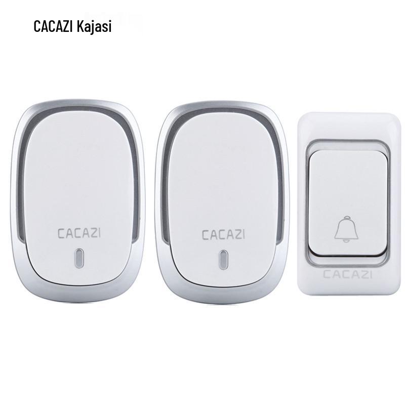 Waterproof Wireless Digital Doorbell with Long-Range Remote Control and DC Power, Ideal for the Elderly
