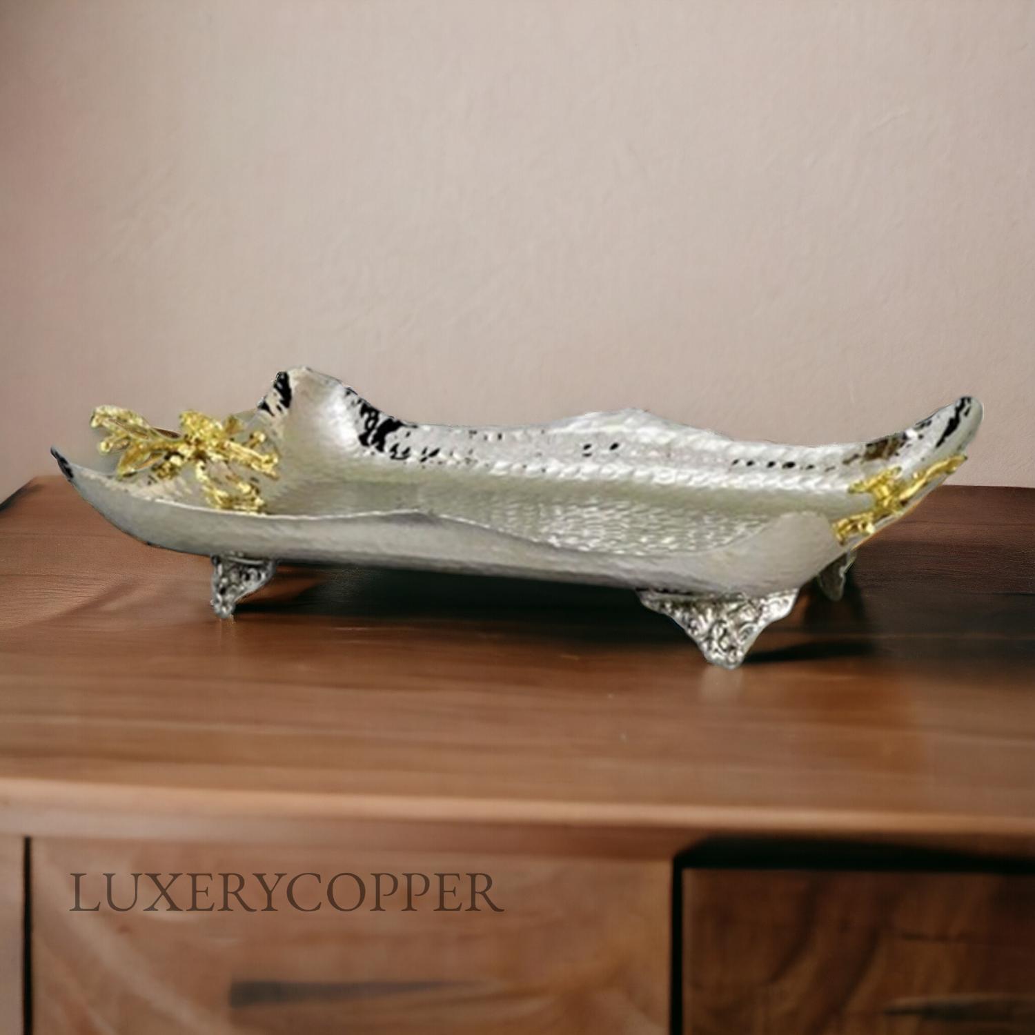 

Hammered Copper Tray 18x28cm