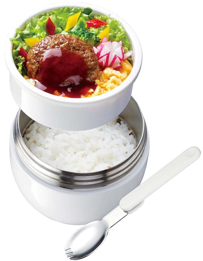 Skater Insulated Lunch Dull 540ml Box, Bowl-Shaped, Gray, (LDNC6AG)