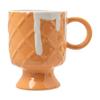 High Value Ice Cream Mug Girls Ceramic Cup Creative Goblet Household Water Cup Breakfast Cup Coffee Cup