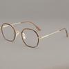 Unisex Vintage Thick Frame Round Fashion Glasses