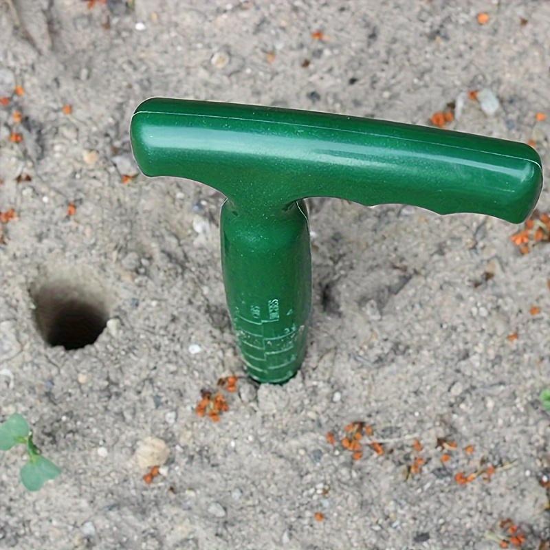 1pc Handheld Soil Auger - Suitable for Seedlings and Bulb Planting, Indoor & Outdoor Gardening Tool, Seedling Planting,Easy Grip