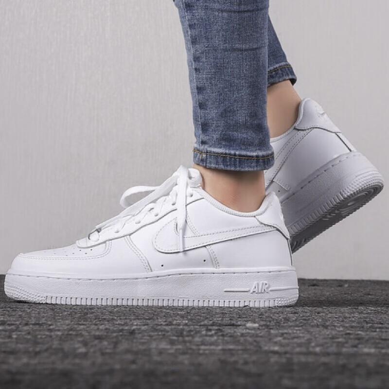 Nike Air Force 1 Low Swoosh Pack All-Star White 2018 GS Sneakers 314192-117