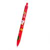 Christmas Black Ink Push-Action Pen for Student Exams and Office Use