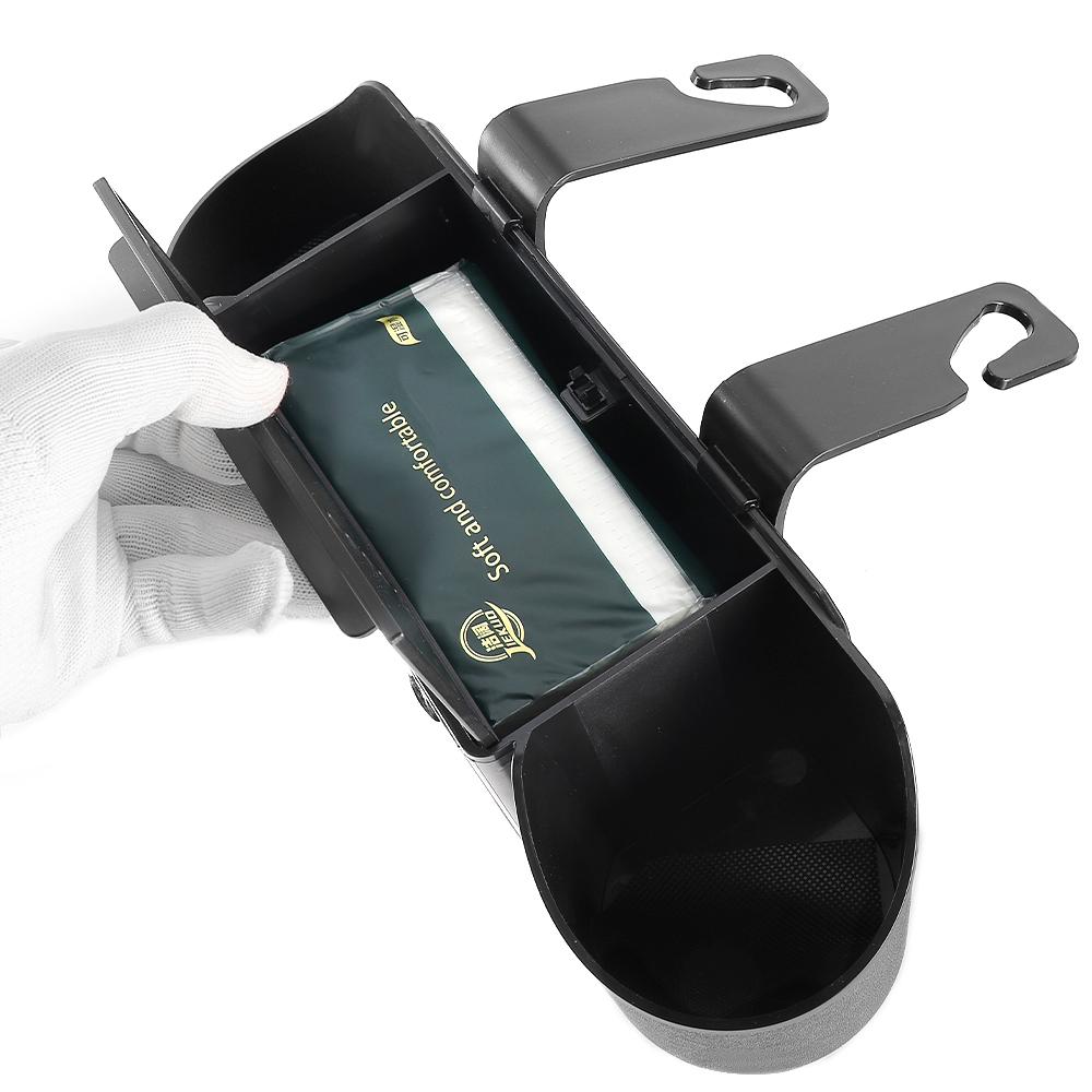 YYCE3 1PC For Alfa Romeo 159 Giulietta Mito 147 Stelvio Multifunctional Car Tissue Box Organizing Phone Holder Storage Box Accessories