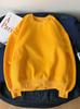 2023 Unisex Autumn/Winter Thick Velvet Solid Color Loose Hoodie - Trendy Round Neck
