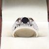 Black Onyx Oval Cut Gemstone With 925 Sterling Silver Ring For Men's #A827 JL375666927189