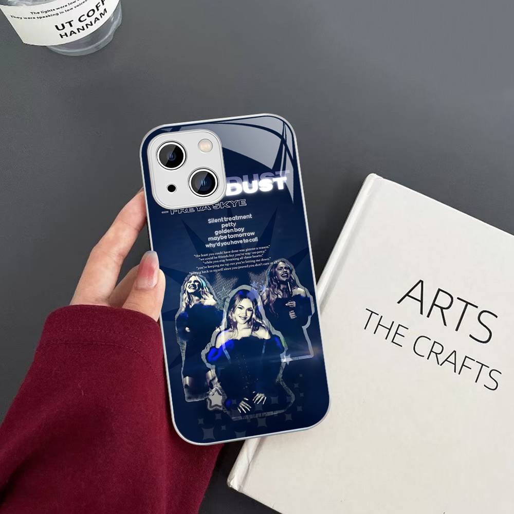 

F-Freya S-Skye Singer For IPhone 14 13 12 Mini 11 Pro XS Max X XR 14 Plus Tempered Glass Cover iphone Xs Max