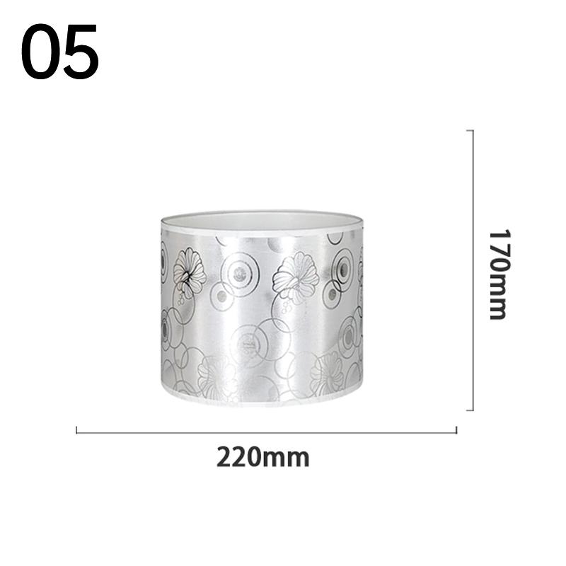 Living Room Lamp Shade BedroomFabric Lampshade Floor Lamp Chandelier E27 Tabletop Desktop Light Shade