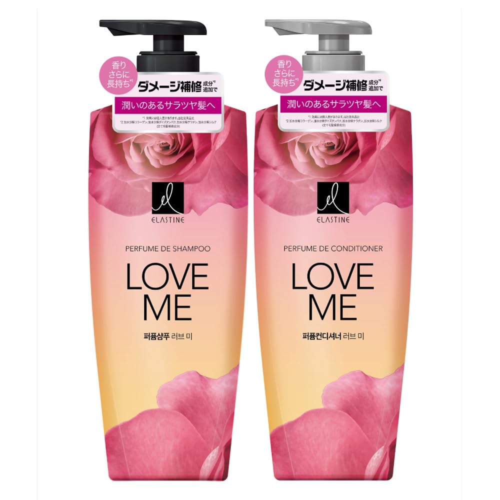 

Набор для ухода за волосами Elastine Perfume Hair Care Series Me Body Set [ELASTINE Official] (Любовь 600мл)