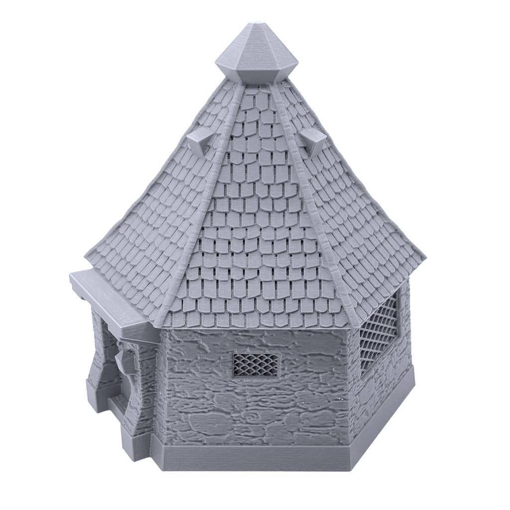 Humble Cabin, 3D-gedruckte Tabletop-Rollenspiel-Szenerien und Wargaming-Gelände für 28-mm-Miniaturen
