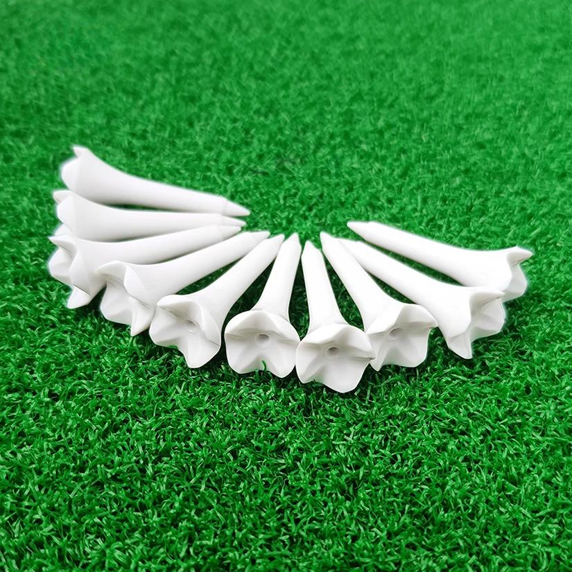 10pcs Golf Dings Plastic Ball Studs Four Corners 83/70mm Zero Resistance Golf Supplies
