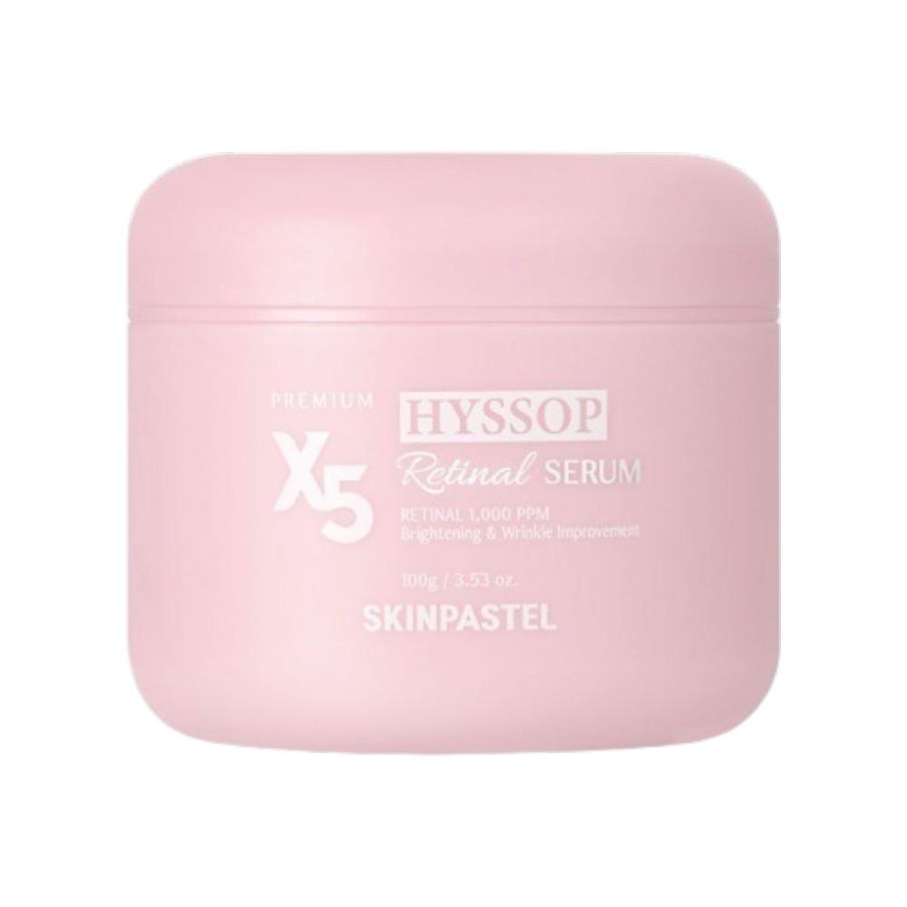 SkinPastel Premium X5 Hyssop Retinal Cream - Advanced Anti-Wrinkle & Skin Rejuvenating Night Moisturizer 100g